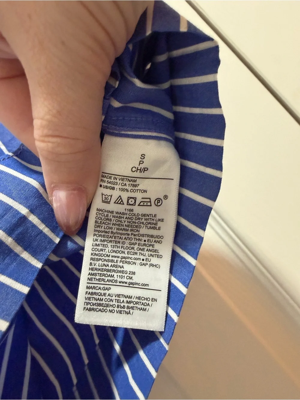 NWT GAP Poplin Boatneck Shell Tank Top Small